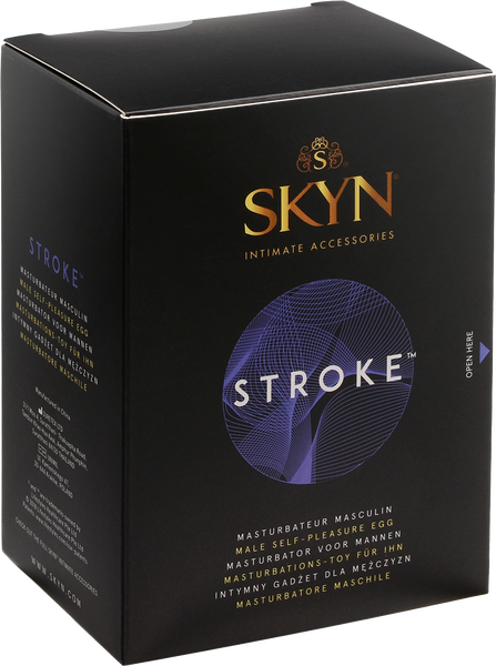 Skyn Stroke – Male Masturbation Device with Ribbed Texture and Stretchy Material
