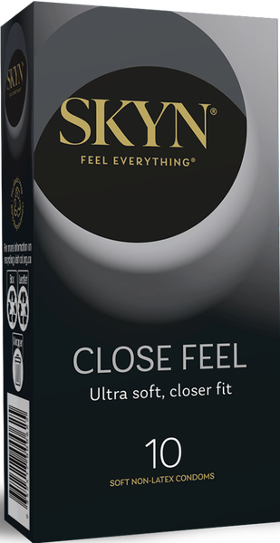 Skyn Close Feel – Natural Non-Latex Condoms 10 Pack
