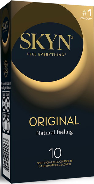 Skyn Original – Natural Feeling Polyisoprene Condoms 10 Pack