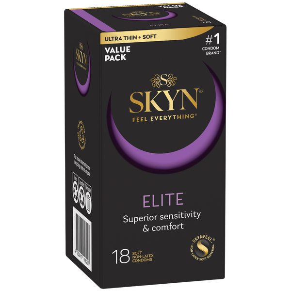 Skyn Feel Everything Elite – Ultra Thin and Soft Condoms 18 Pack