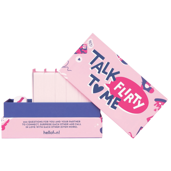Talk Flirty To Me – Romantic Couple’s Game for 2 Players Adult Game