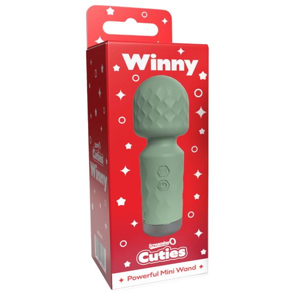 Cuties - Winny Rechargeable Mini Wand (Sage Green)