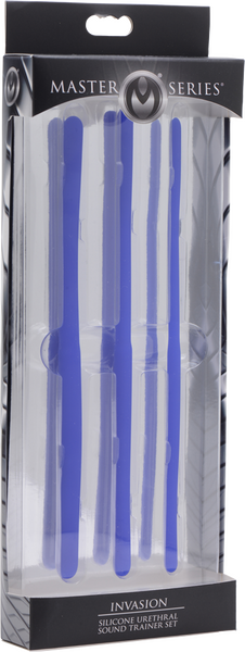Invasion Silicone Urethral Sound Trainer Set – Body-Safe Flexible Silicone Urethral Sounds