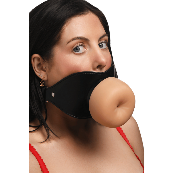 Ass Face Mouth Gag – Realistic TPE Fetish Gag for Kinky Roleplay