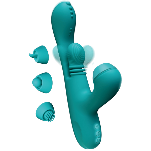 Sensa Sway – 10-Function G-Spot and Clitoral Vibrator with Replacement Sleeves