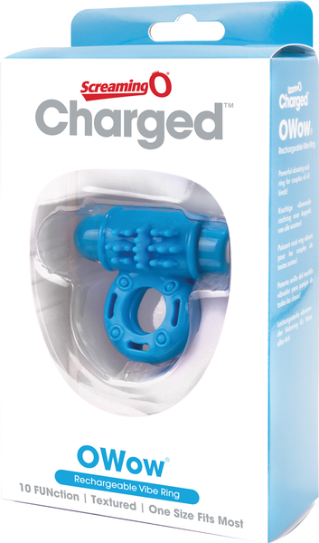 O Wow Ring – Rechargeable Vibrating Cock Ring with 10 Vibration Functions