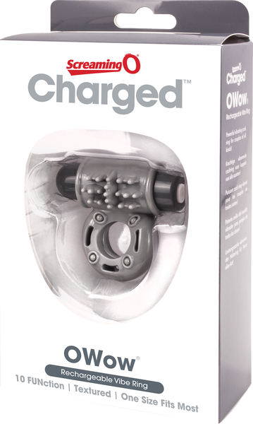 O Wow Ring – Rechargeable Vibrating Cock Ring with 10 Vibration Functions