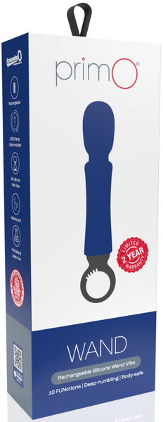 Screaming O PrimO Wand – Rechargeable Portable Wand Vibrator with 10 Vibration Functions