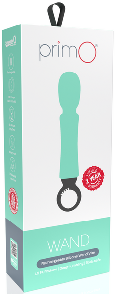 Screaming O PrimO Wand – Rechargeable Portable Wand Vibrator with 5+5 Vibration Functions