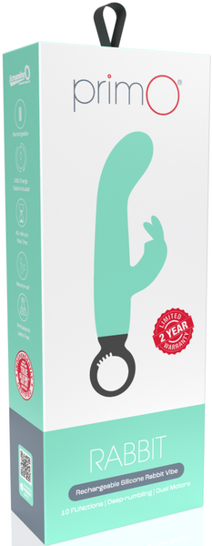 Screaming O PrimO Rabbit – 4.5 Inch Silicone Rabbit Vibrator with 5+5 Motor Settings