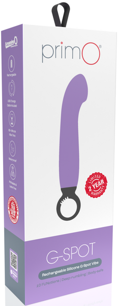 Screaming O PrimO G-Spot Vibrator – Powerful 5+5 Vibration Settings G-Spot Vibrator