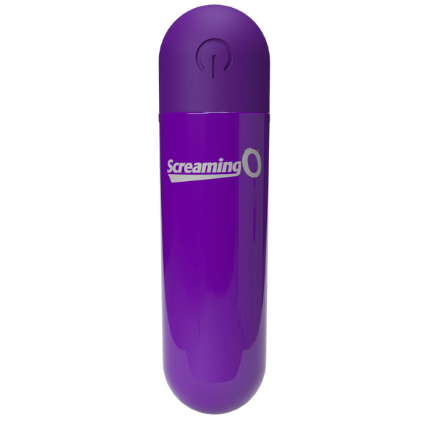 Rechargeable Bullet Vibrator (Purple) – Waterproof with 3 Speeds and Pulse Pattern Personal Massager