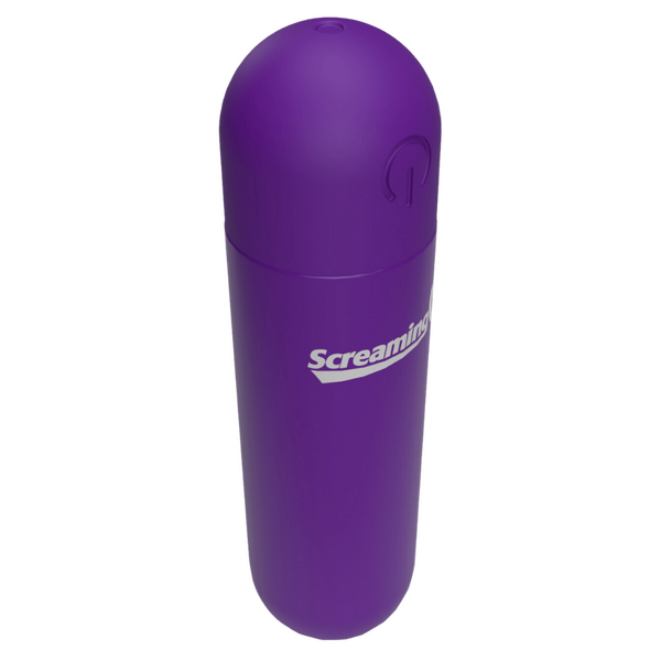 Rechargeable Soft Touch Bullet (Purple) – Waterproof 5-Speed Compact Vibrator
