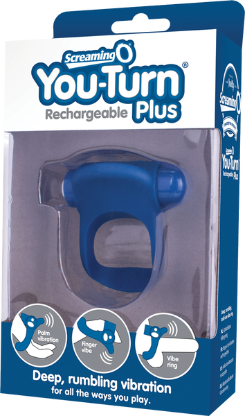 Charged You-Turn Plus – Rechargeable Vibrating Cock Ring