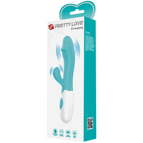 Snappy G-Spot Rabbit Vibrator – Dual Stimulator with Flexible Design