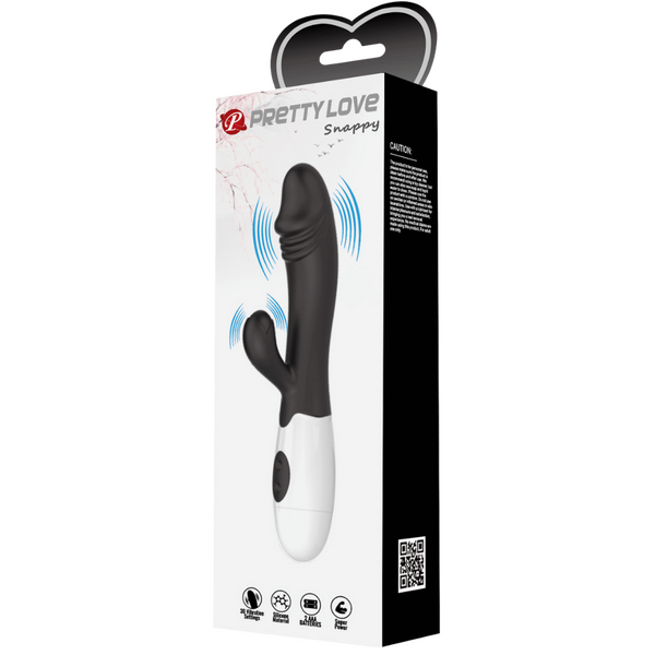 Snappy G-Spot Rabbit Vibrator – Dual Stimulator with Flexible Design
