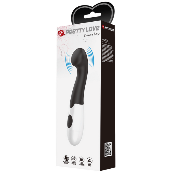 Charles Classic – Stylish Silicone Vibrator with Bulbous Head