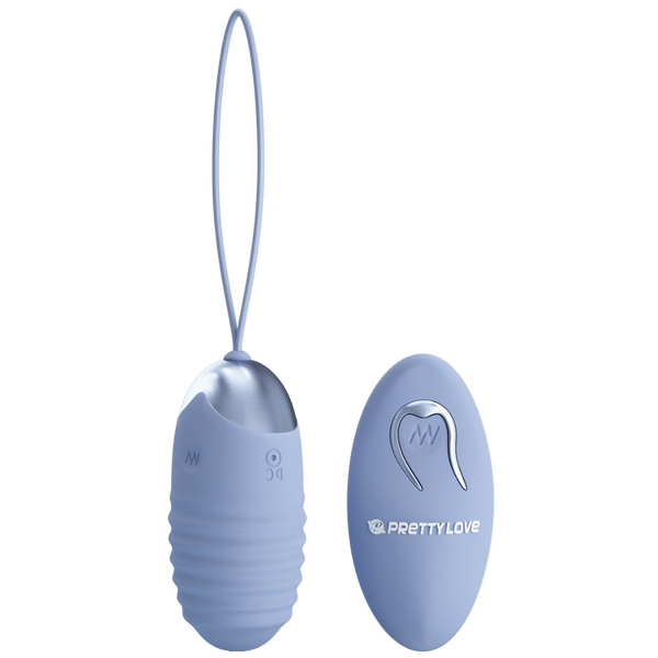 Rechargeable Jessica – Multi-Speed Remote-Controlled Silicone Egg Vibrator with 12 Vibration Settings
