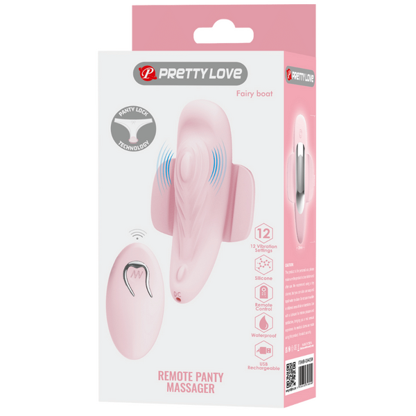 Fairy Boat Remote Panty Massager – Luxury Clitoral Vibrator