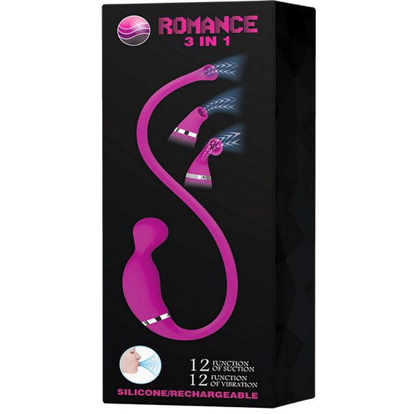 Rechargeable Romance 3in1 – Rechargeable 3in1 Vibrator