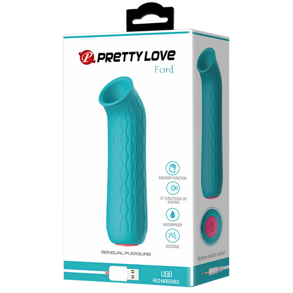 Rechargeable Ford – Medical-Grade Clitoral Sucker with 12 Suction Modes