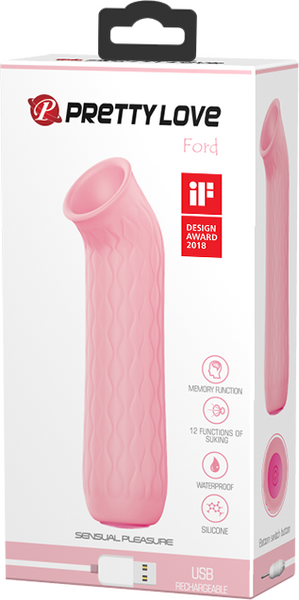 Rechargeable Ford – Medical-Grade Clitoral Sucker with 12 Suction Modes