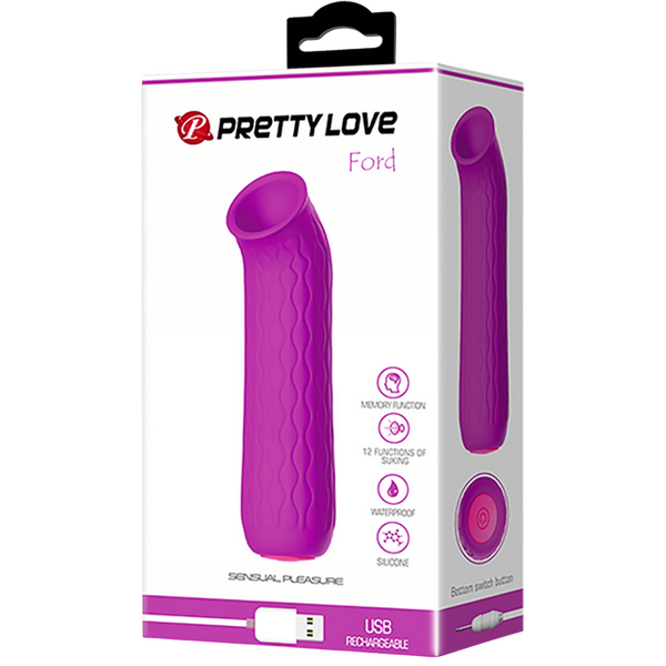 Rechargeable Ford – Medical-Grade Clitoral Sucker with 12 Suction Modes