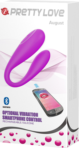August Clit Stimulator – App-Controlled Rechargeable High-Quality Silicone Clit Stimulator