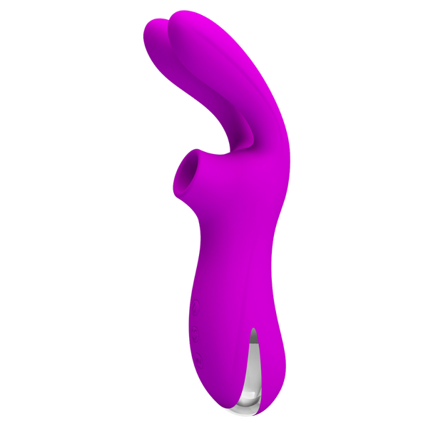 Ralap Sucking and Vibration Dual Action – Waterproof Vibrator with 7 Functions
