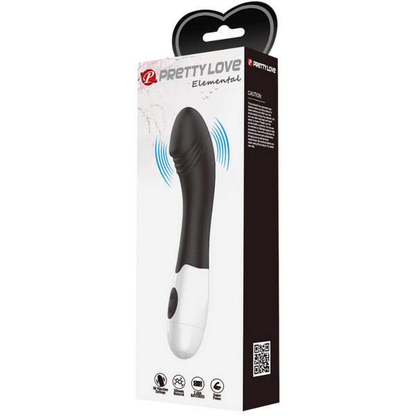 Elemental G-Spot Vibrator – 30 Function Curved Vibrator