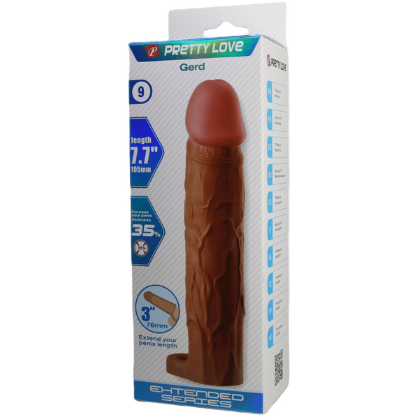 Gerd 7.7 Inch Penis Sleeve – Realistic Extension Sleeve