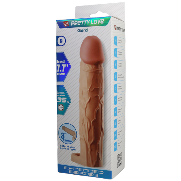 Gerd 7.7 Inch Penis Sleeve – Realistic Extension Sleeve