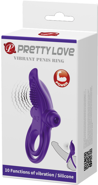 Vibrant Rabbit Cock Ring – Silicone Vibrating Penis Ring
