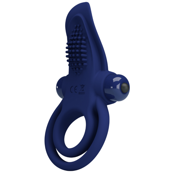 Bronson Silicone Vibrating Cock Ring – 10 Mode Silicone Cock Ring