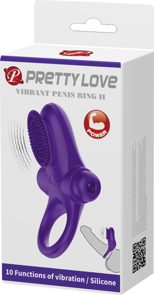 Vibrant Penis Ring II – Silicone Vibrating Penis Ring