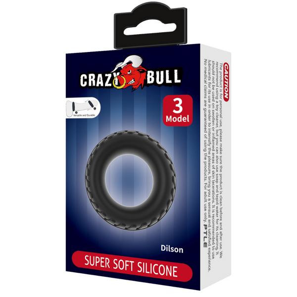 Dilson Super Soft Silicone Cockring – High-Quality Flexible Silicone Cockring