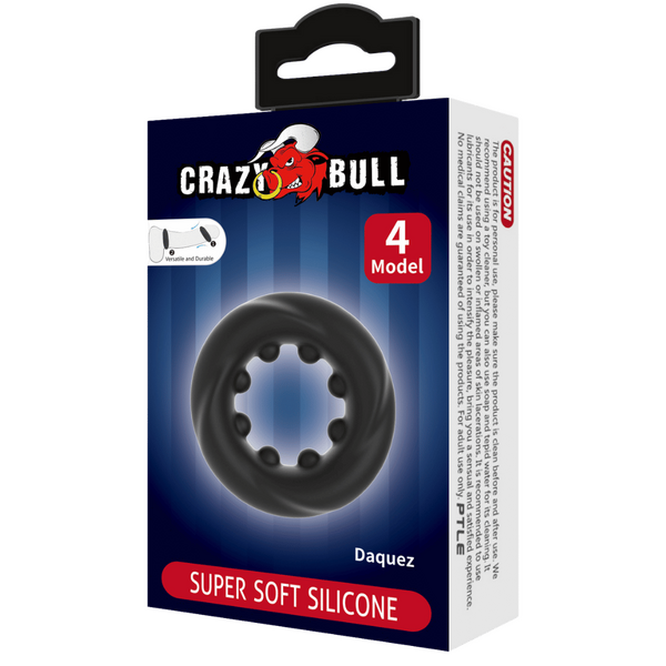 Daqez No.4 Super Soft Silicone – Comfortable Flexible Silicone Cockring
