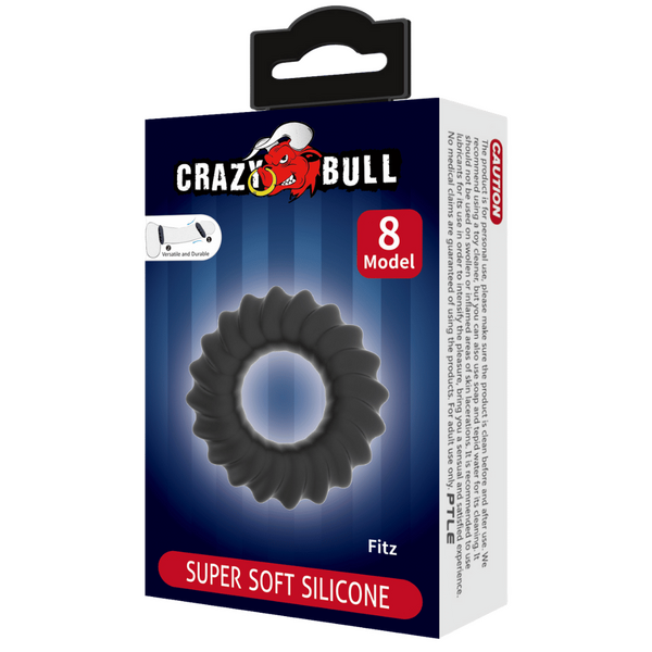 Fitz Super Soft Silicone Cockring – Comfortable Flexible Silicone Cockring