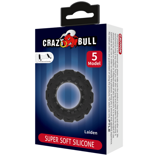 Laiden No.5 Super Soft Silicone Cockring – High-Quality Silicone Cockring
