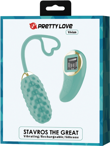 Pretty Love Vivan – Remote-Controlled Egg Vibrator with 10 Vibration Patterns