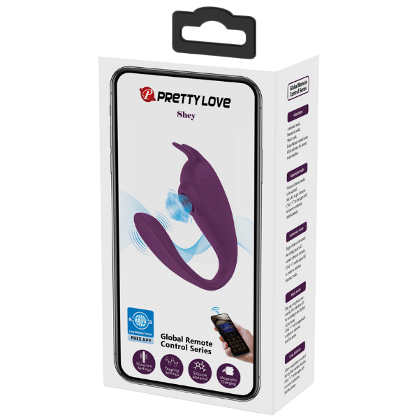 Shey Byzantium – App Control Ergonomic C-Shape G-Spot and Clitoral Vibrator