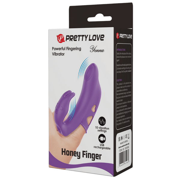 Honey Finger Rechargeable Yenna – Finger Sleeve Vibrator
