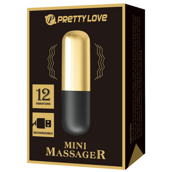 Rechargeable Mini Massager With Twelve Vibration Functions And Compact Egg Design - Versatile Egg Vibrator