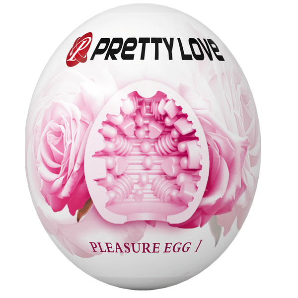 Pleasure Egg – Soft Ribbed Stroker Sleeve