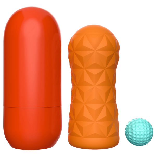 Victoria Masturbator Sleeve – Reusable Stimulation Sleeve with Coil and Ball