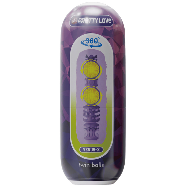 Venus-X Twin Balls – Male Masturbator With Dual Inner Balls