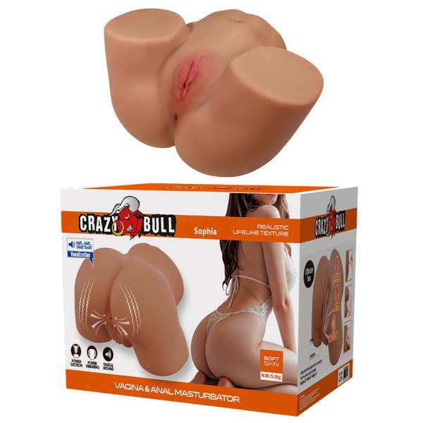 Sophia – Realistic 3D Vagina and Anal Masturbator Crafted from Dense TPE