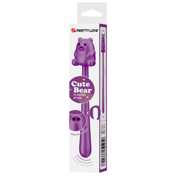 Pretty Love Cute Bear Flirting Stick – 7-Mode Vibrator