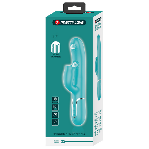 Pretty Love Gigi 3in1 – Multi-Function Rabbit Vibrator with Dual Stimulation