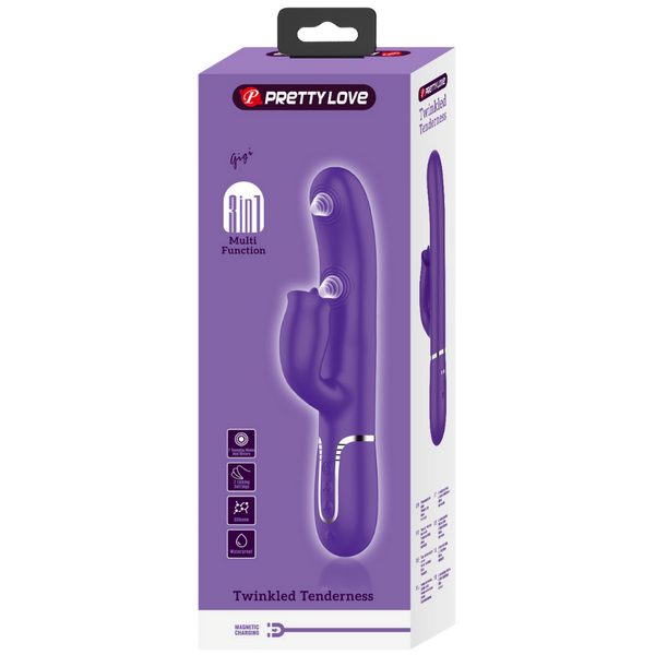 Pretty Love Gigi – 3-in-1 Multi-Function Rabbit Vibrator with 7 Settings
